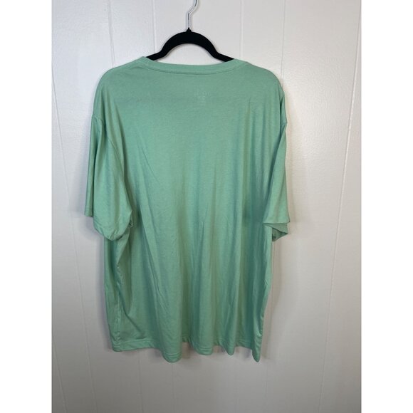 George Mint Green Graphic Tee Shirt "I Manage Chaos Like A Boss" 2XL / 50-52 - Picture 2 of 3